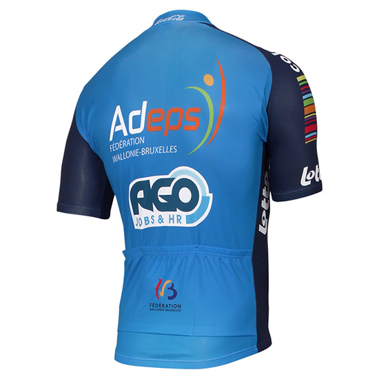 Maglia Ago Aqua Service Manica Corta 2017 blu